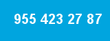 955 423 27 87 955 423 27 87